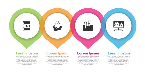 设置桶油冰川融化上升水位图片下载