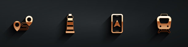 设置路线位置灯塔城市地图图片下载