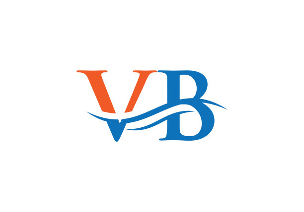 Vb链接的标志为企业和公司的身份图片下载