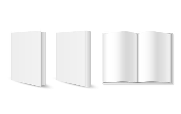 设置空白书封面小册子小册子模板图片下载