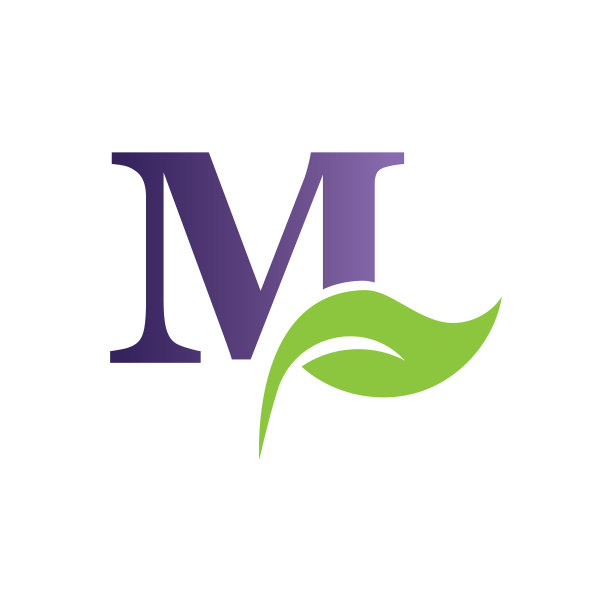 字母m企业抽象统一的标志图片下载