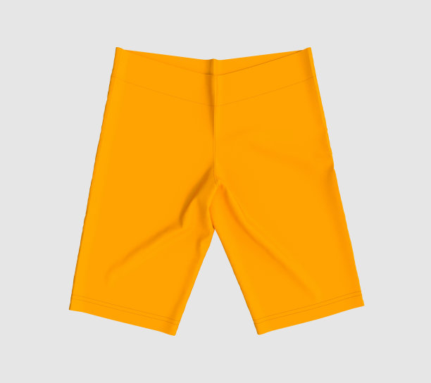 空白的运动短裤模型在前面的观点图片下载