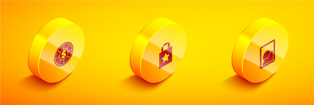 设置等距赌场筹码纸购物袋和图片下载