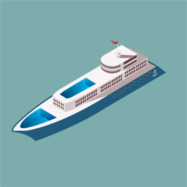 不同的船premium设计逼真图片下载