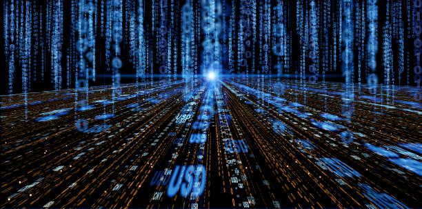 智慧城市的金融区和商业中心图片下载