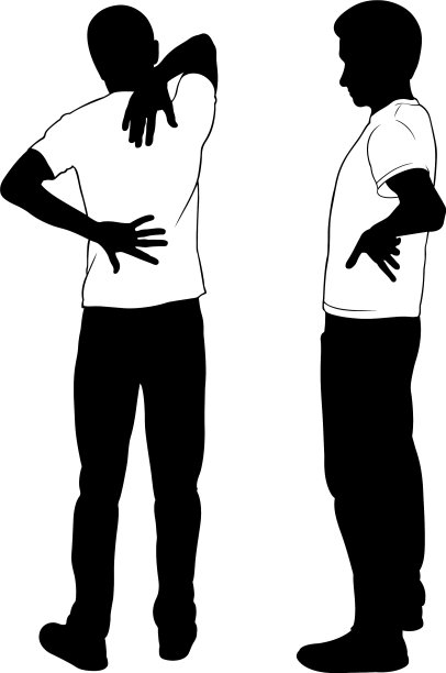 背部疼痛图片下载