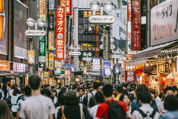 涩谷购物区图片下载