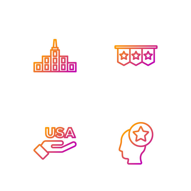 设线美国头独立日城图片下载