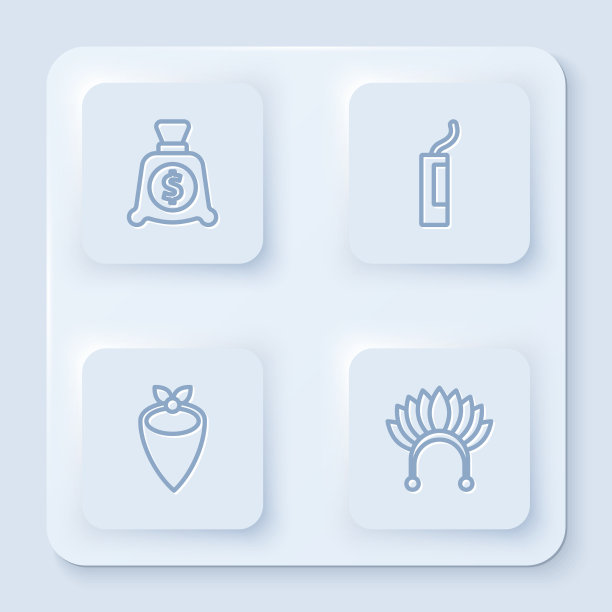 设线钱袋炸药炸弹牛仔大手帕图片下载