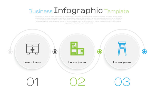 在家具、床头柜、书架上摆放书籍图片下载