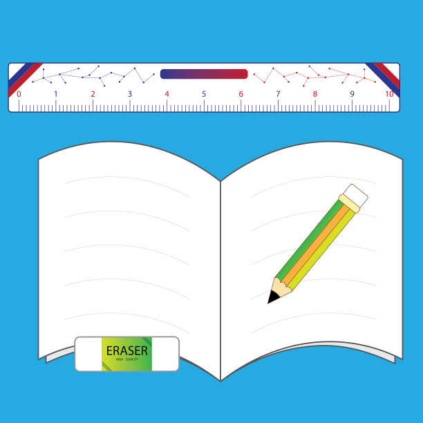 学校的文具图片下载