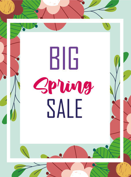 春季大促销图片下载