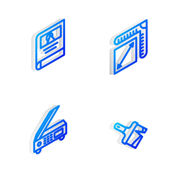 集等距线纸大小相册画廊图片下载