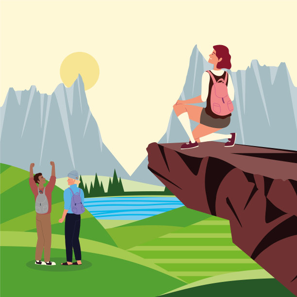 人看风景图片下载