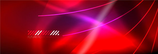 霓虹灯动态光束抽象壁纸图片下载