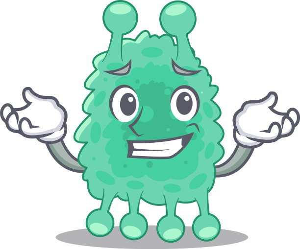 一张笑着葡萄固氮菌的可爱照片图片下载