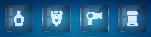 香水脱毛器，电吹风和图片下载