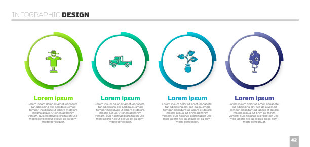 设置稻草人皮卡车植物和树与图片下载
