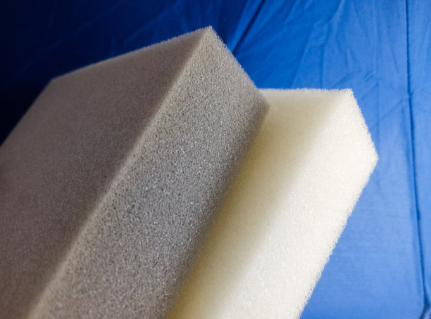 黄色和灰色海绵泡沫材料图片下载