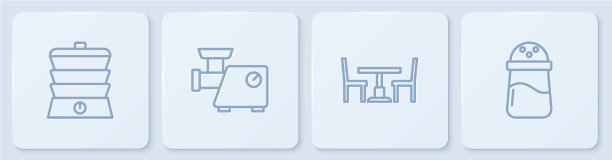 设置线慢锅木桌和椅子图片下载