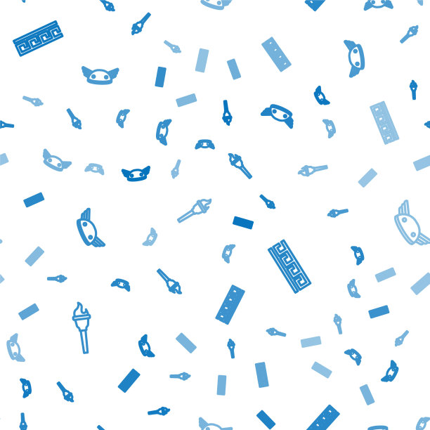 设置线条火炬火焰古希腊图案和图片下载