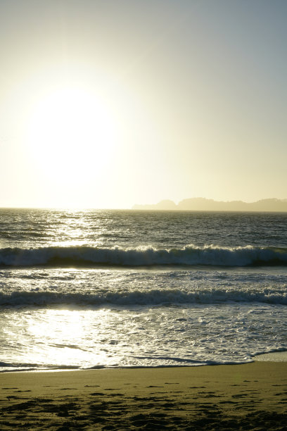 加州旧金山的贝克海滩图片下载