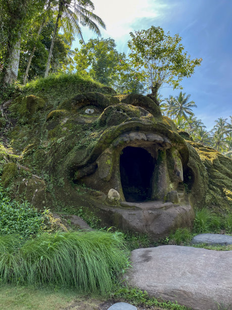 印度尼西亚巴厘岛的特加拉朗梯田-库存照片图片下载