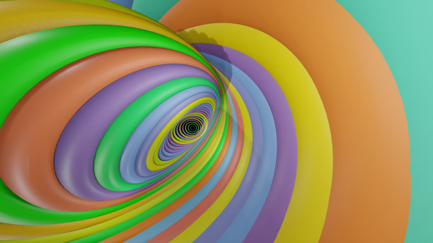 色彩斑斓的循环图片下载