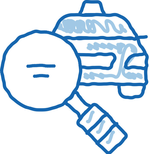 出租车搜索在线涂鸦图标手绘图片下载