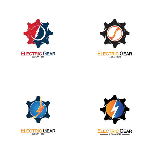 适用于电动齿轮标志模板图片下载