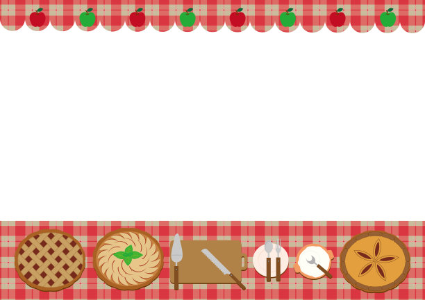 各种苹果派，套装，红色图片下载