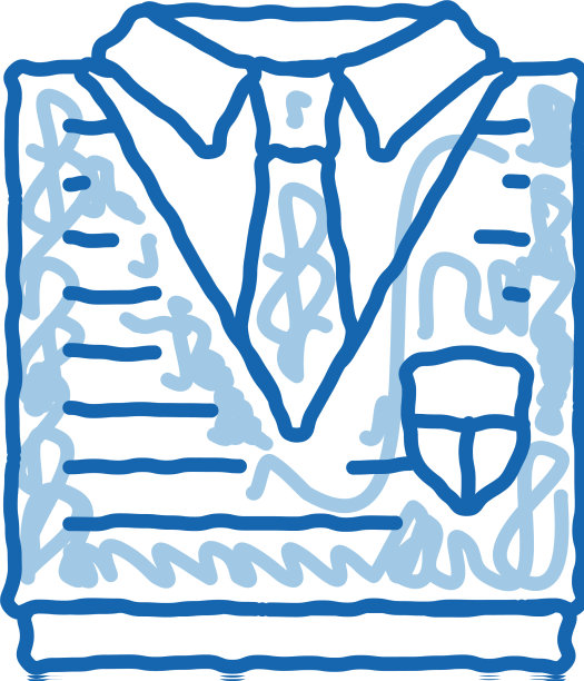 学院制服概念涂鸦图标手绘图片下载