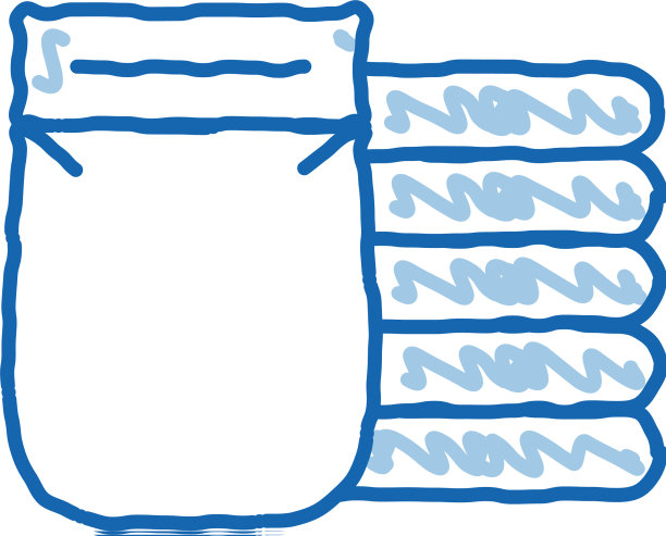 尿布堆涂鸦图标手绘图片下载