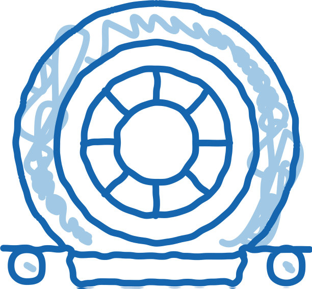 疏散工具涂鸦图标手绘图片下载