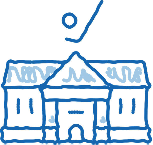 高尔夫俱乐部的涂鸦图标手绘图片下载