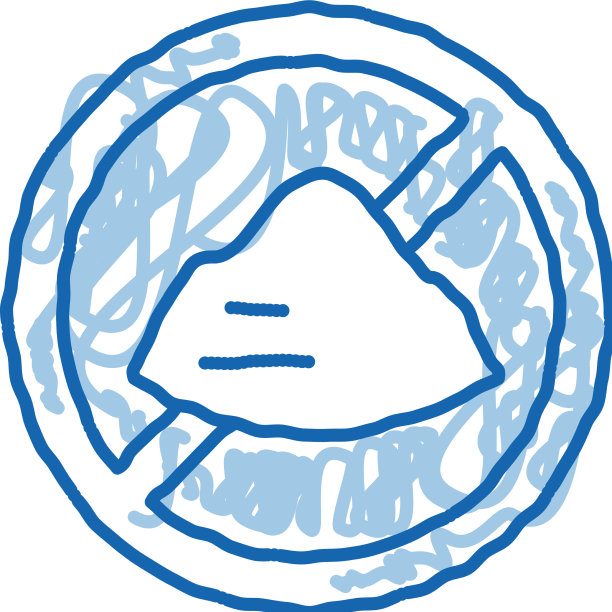 糖交叉涂鸦图标手绘图片下载