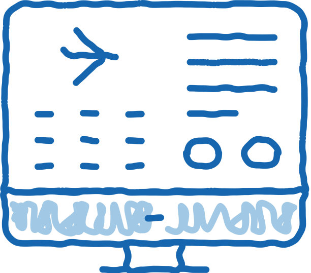 飞行信息网站涂鸦图标手绘图片下载
