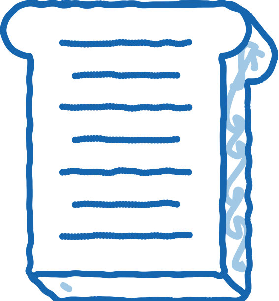 吐司切片面包片涂鸦图标手绘图片下载