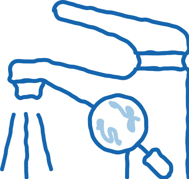 水龙头研究涂鸦图标手绘图片下载