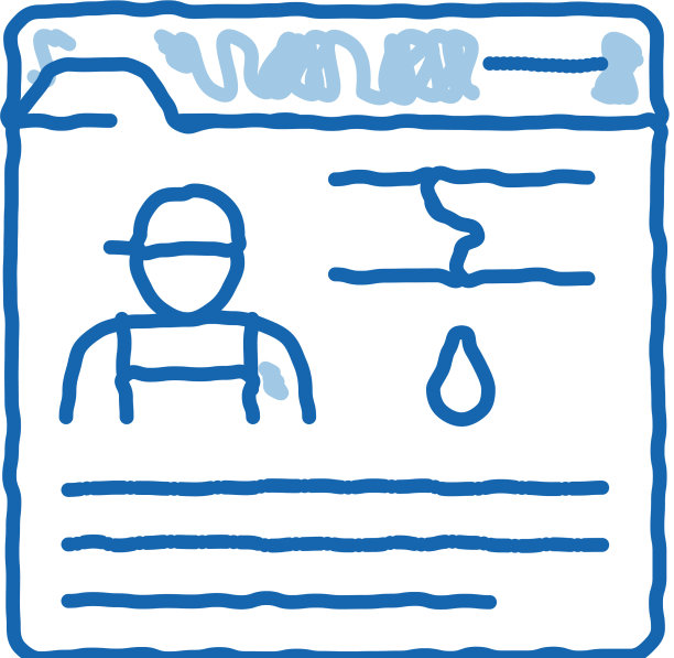 水管工网站涂鸦图标手绘图片下载