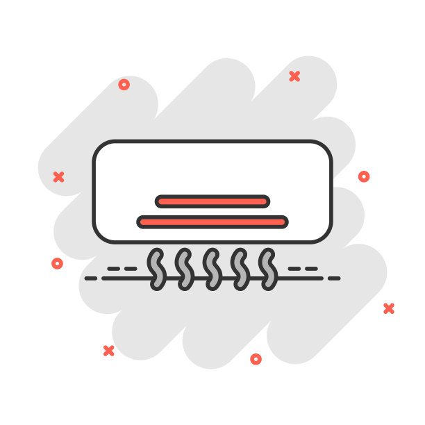 护发素图标在漫画风格冷却器卡通上图片下载