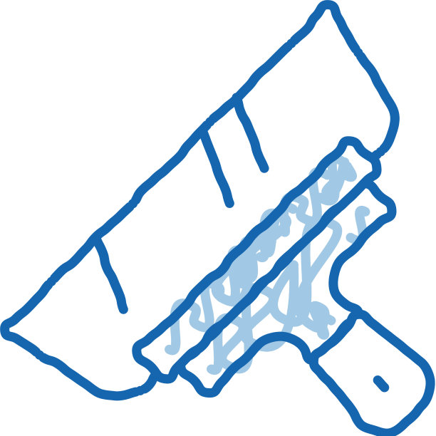 调色板刀涂鸦图标手绘图片下载