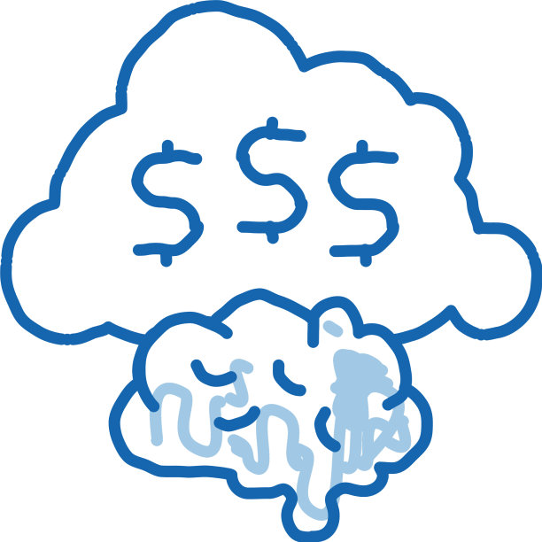 关于赚钱的想法涂鸦图标手绘图片下载