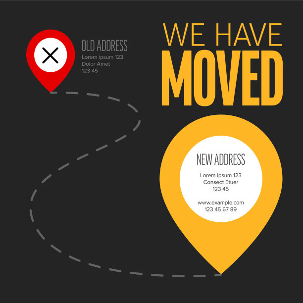 我们正在移动极简黑暗飞行模板图片下载