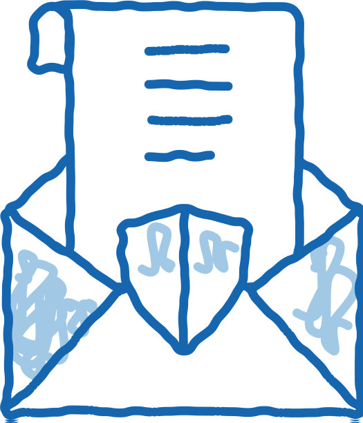 保护字母涂鸦图标手绘图片下载