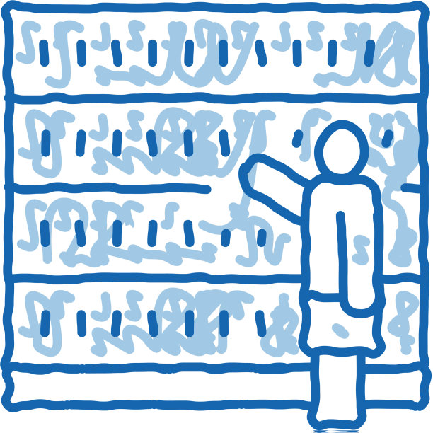 人类选择涂鸦图标手绘图片下载