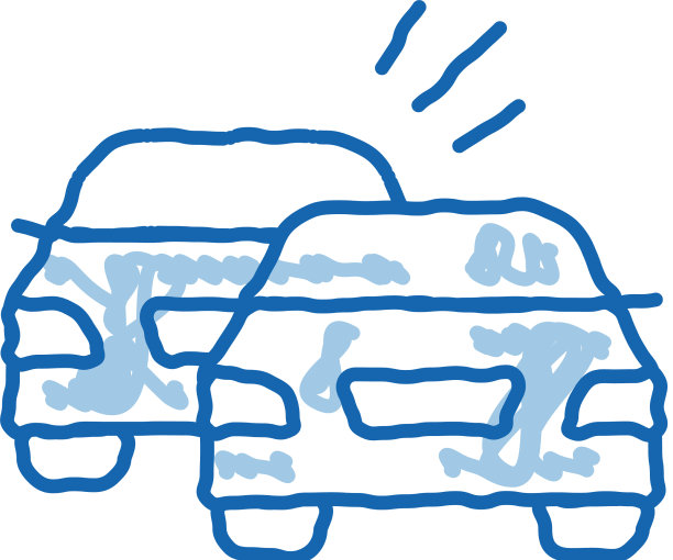 超越之前的汽车涂鸦图标手绘图片下载