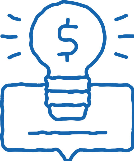 聪明的金钱解决方案涂鸦图标手绘图片下载