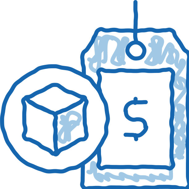 包装价格标签涂鸦图标手绘图片下载