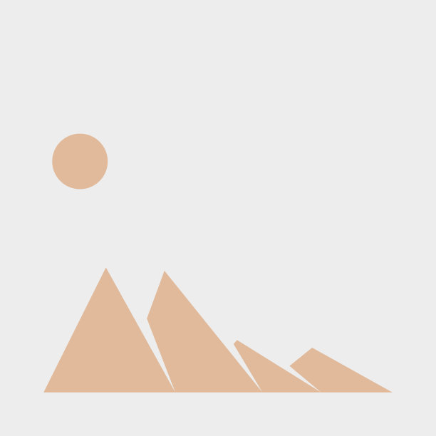 几何山脉剪影生成艺术海报插图图片下载